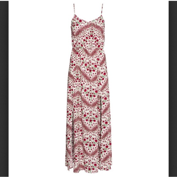 H&M Rose Bud Maxi Slip Dress - Picture 2 of 8